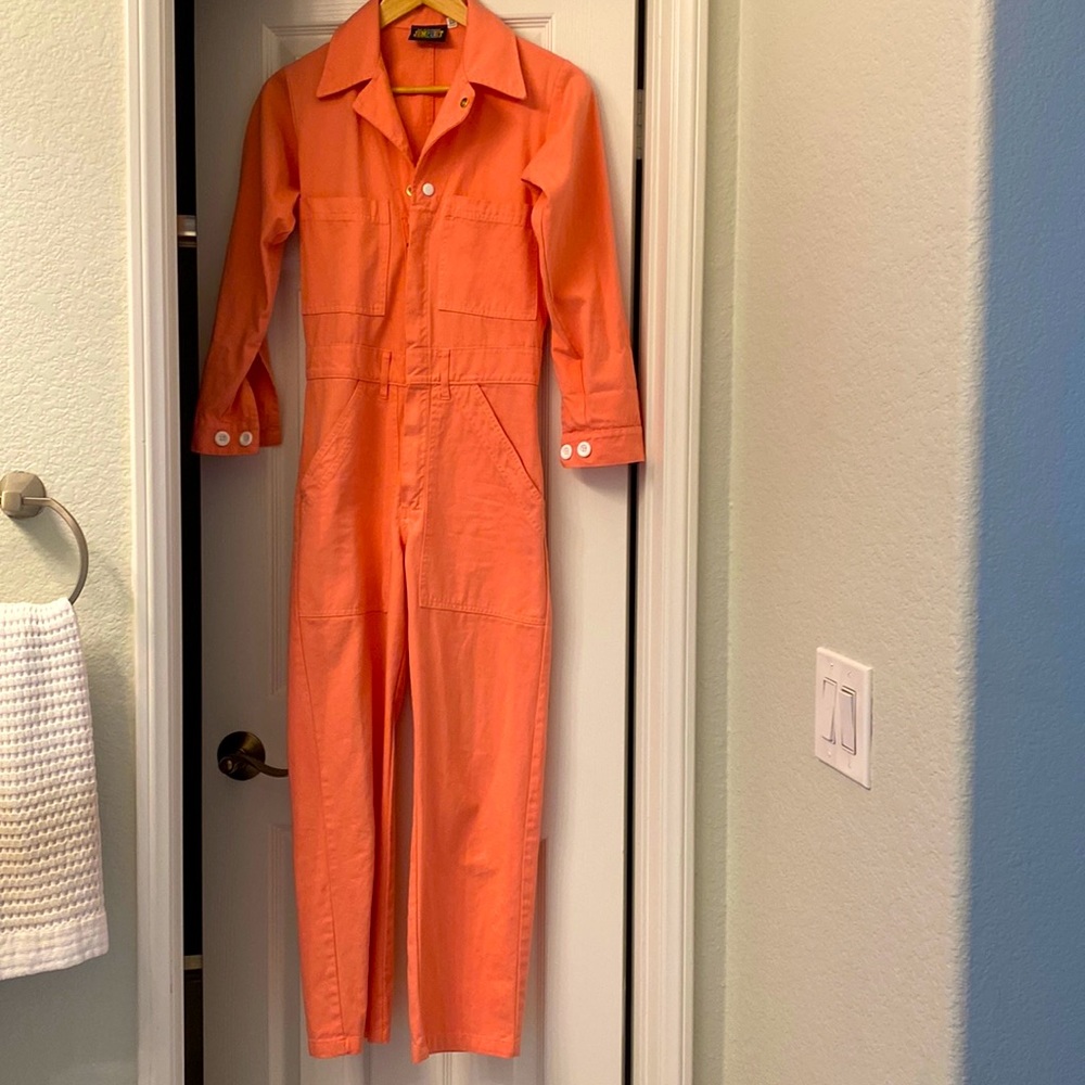 Pink jumpsuit